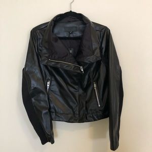 NWT Blank NYC Faux Leather Moto Jacket